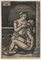 TvB G 4015
          <br/>
          Cimon and Pedro
          <br/>
          <em>Beham, Hans Sebald (1500 - 1550)</em>